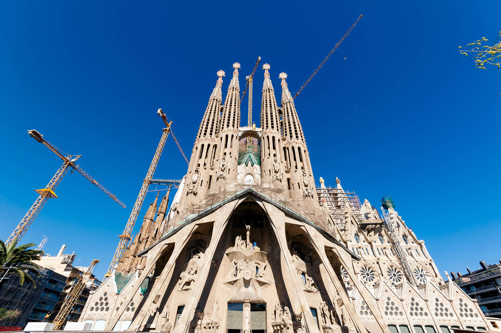 Bau-der-Sagrada-Familia