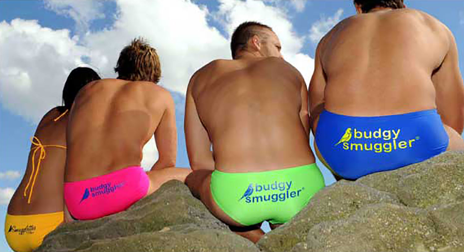 Australia is wearing the budgy smuggler.