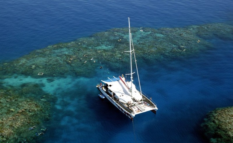 great barrier reef passions of paradise boat