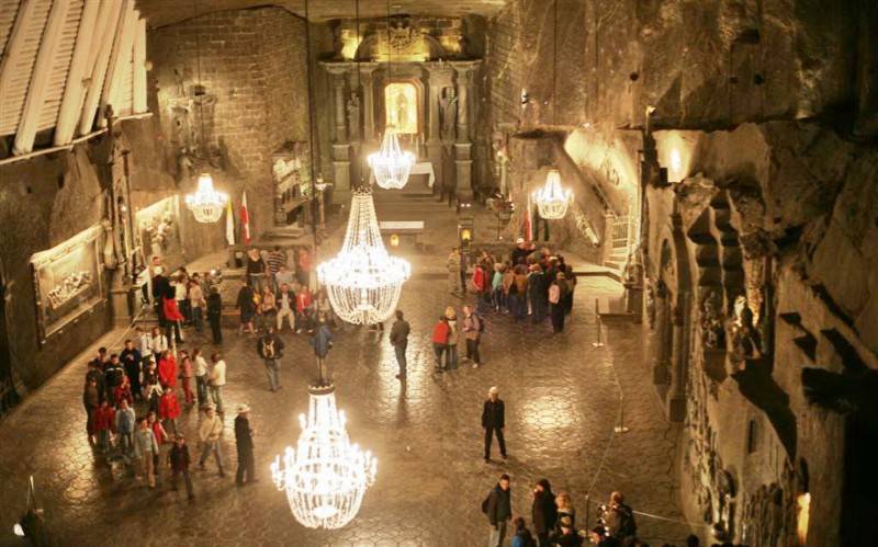 Wieliczka-Salzmine-Polen 