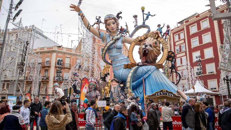 Valencia-La-Fallas