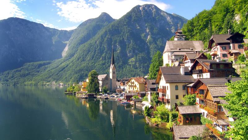 Hallstatt-Österreich