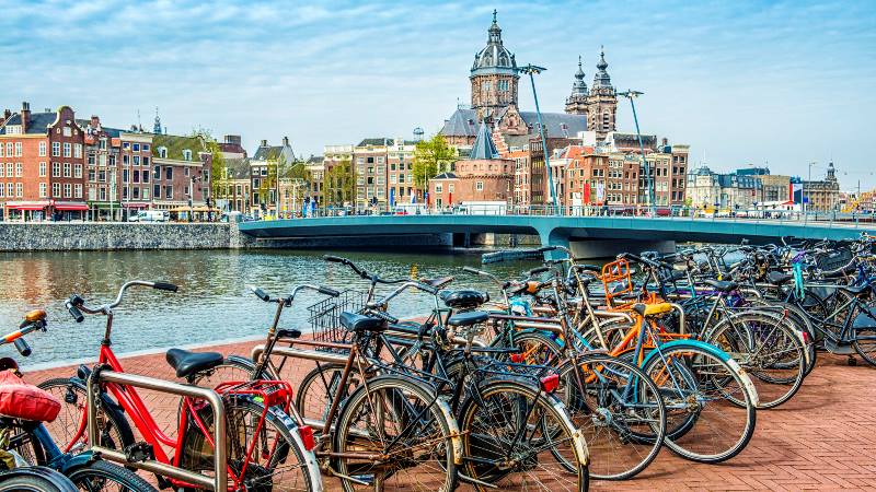 Ciclo-alrededor-de-Amsterdam
