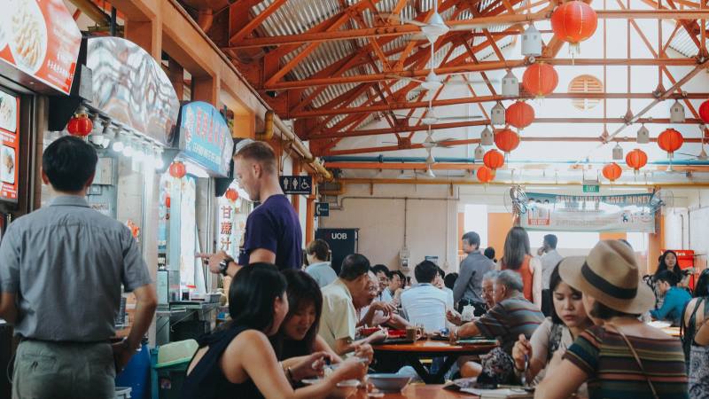 Singapore-Hawker-Centre