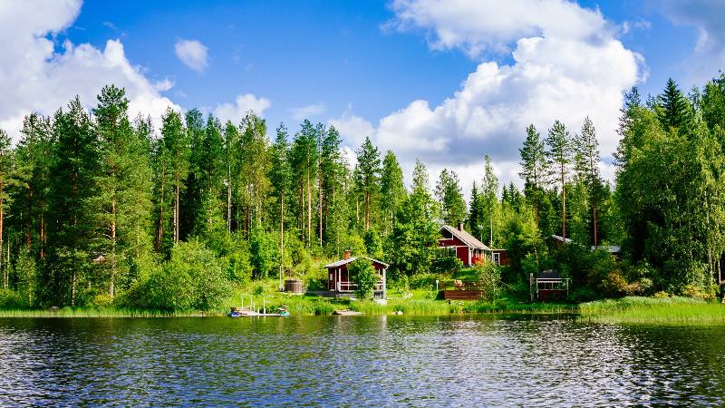 Finnish cottage