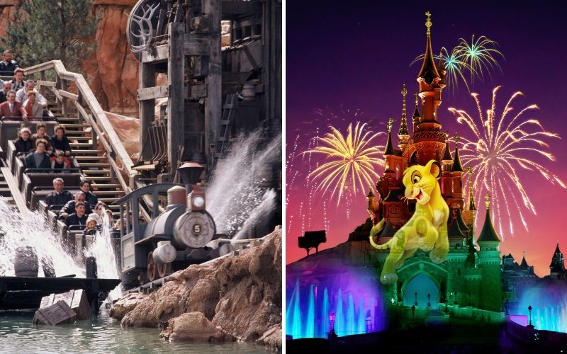 Disneyland® Paris_Big Thunder Mountain and The Lion King Illuminations