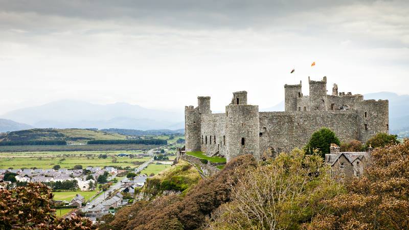 Wales-Harlech-Castle