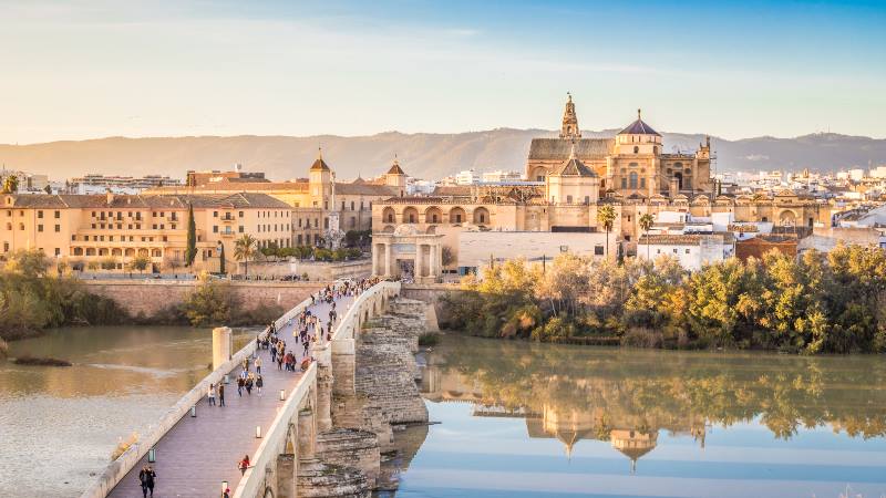 View-of-the-bridge-into-old-Cordoba