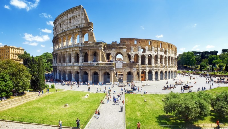 The Colosseum in Rome