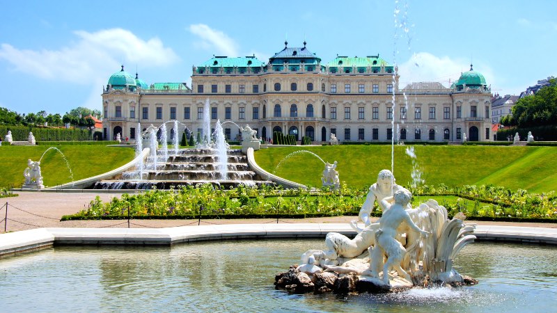 Belvedere Palace in Vienna