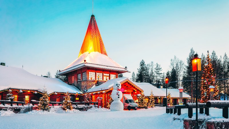 Rovaniemi in the north of Finland