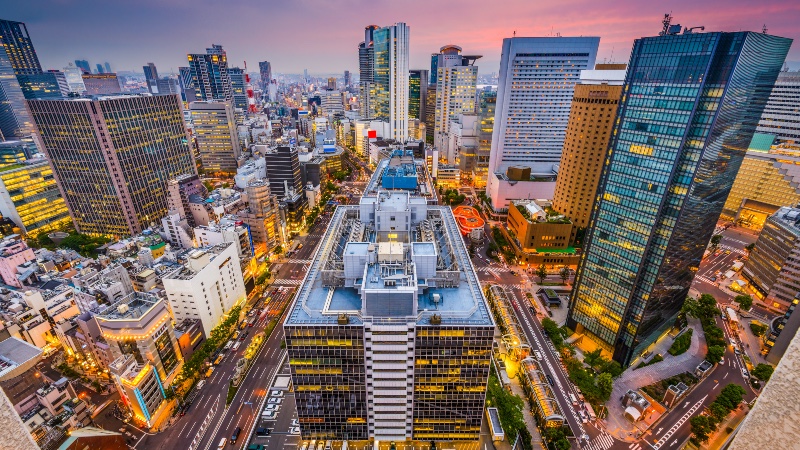 Osaka skyline