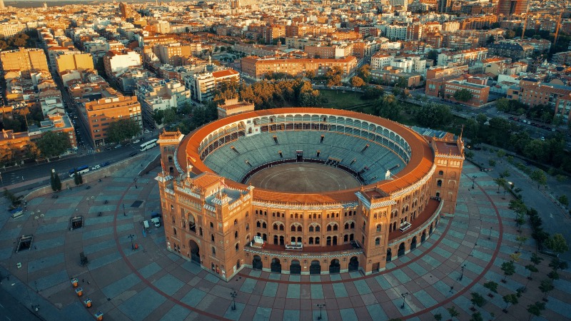 Las Ventas Bullring in Madrid