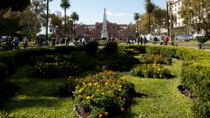 Plaza de Mayo in Buenos Aires