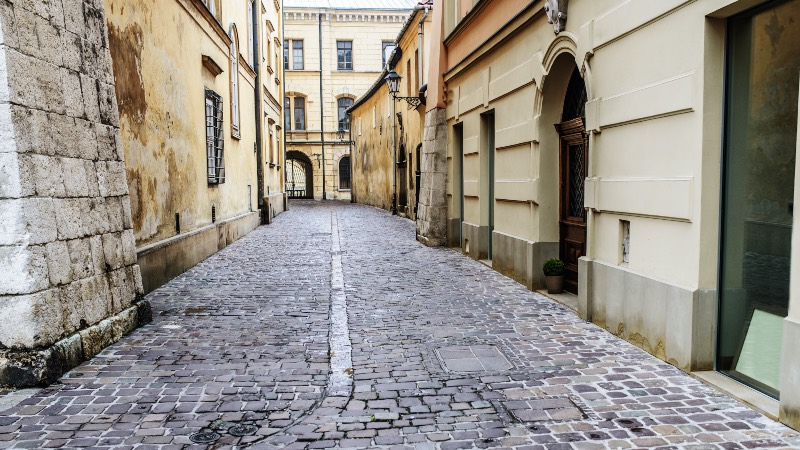 Old Jewish Quarter in Krakow