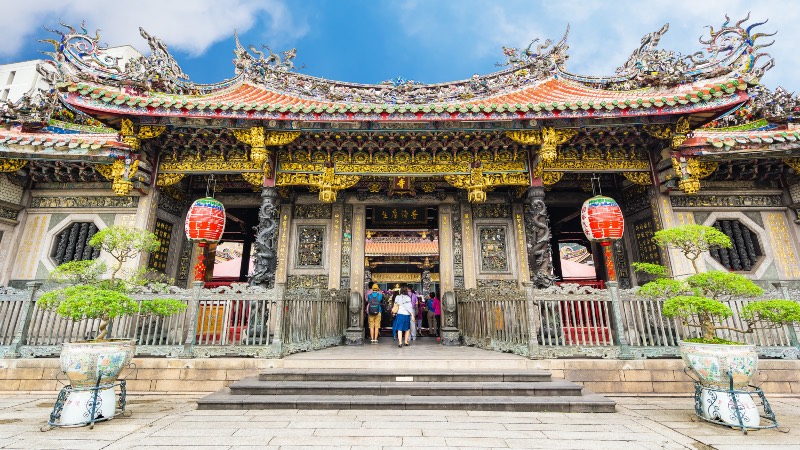 Longshan Temple in Taipei 