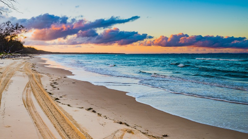 North Stradbroke Island near Brisbane