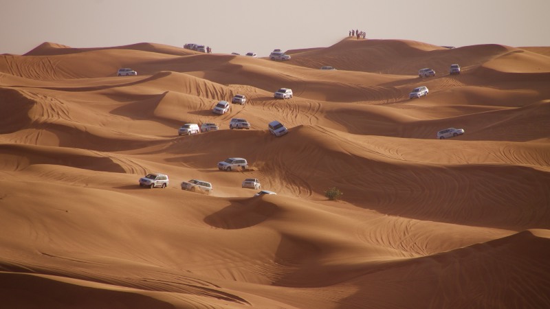 Desert safari in Dubai