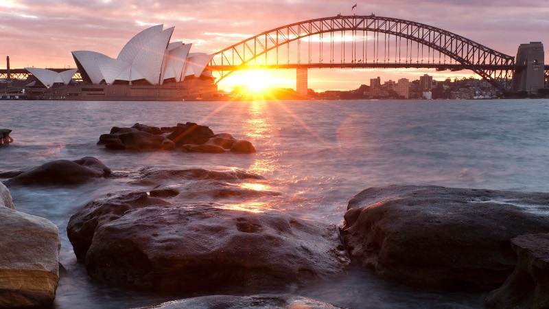 Sydney Opera house and Bridge