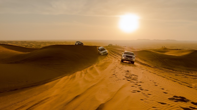 Desert safari in Dubai