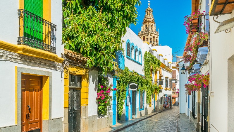 The Jewish quarter in Cordoba, Spain