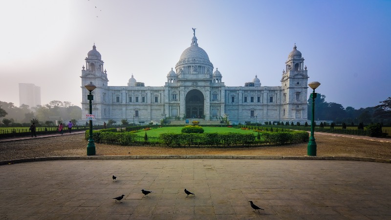 The Victoria Memorial in Kolkata