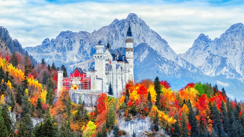 Neushwanstein Castle near Munich