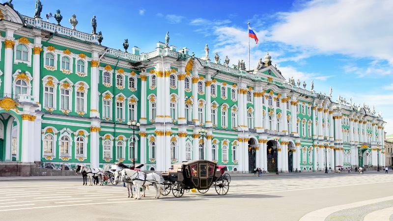 The Hermitage in St Petersburg