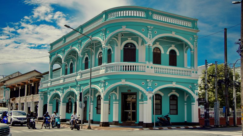 Old town of Phuket 